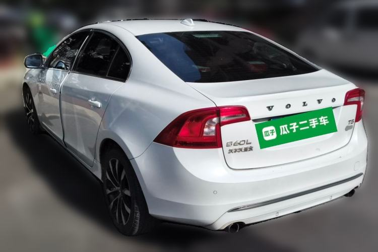 Used Volvo S60 2019 S60L Facelift T5 Intelligent Advanced Edition Rear Left 45 Deg