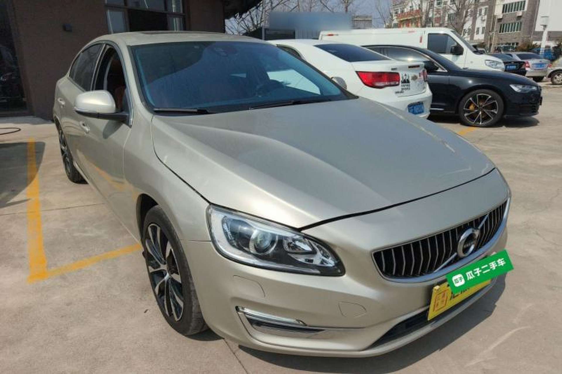 Used Volvo S60 2019 S60L Facelift T5 Intelligent Advanced Edition Front Right 45 Deg