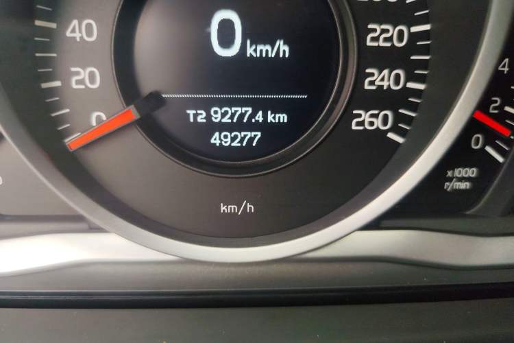 Used Volvo S60 2019 S60L Facelift T5 Intelligent Advanced Edition Odometer Close Up
