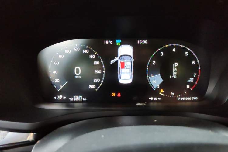 Used Volvo S60 2020 T4 Zhiyuan Luxury Edition Instrument Cluster