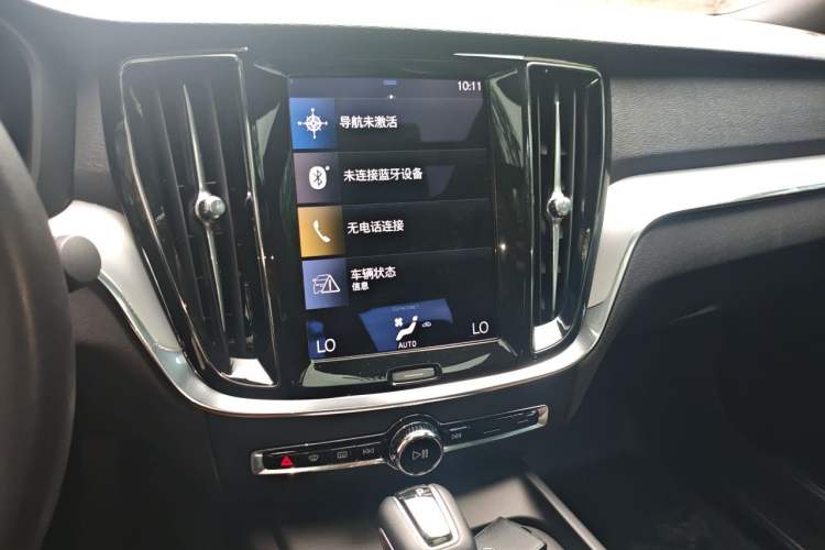Used Volvo S60 2020 T4 Zhiyi Luxury Edition Audio And AC Panel