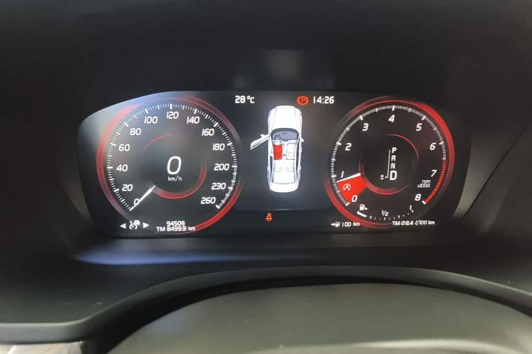 Used Volvo S60 2020 T4 Zhiyuan Sport Edition Instrument Cluster