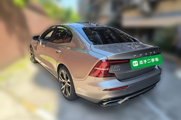 Used Volvo S60 2020 T4 Zhiyuan Sport Edition Rear Left 45 Deg
