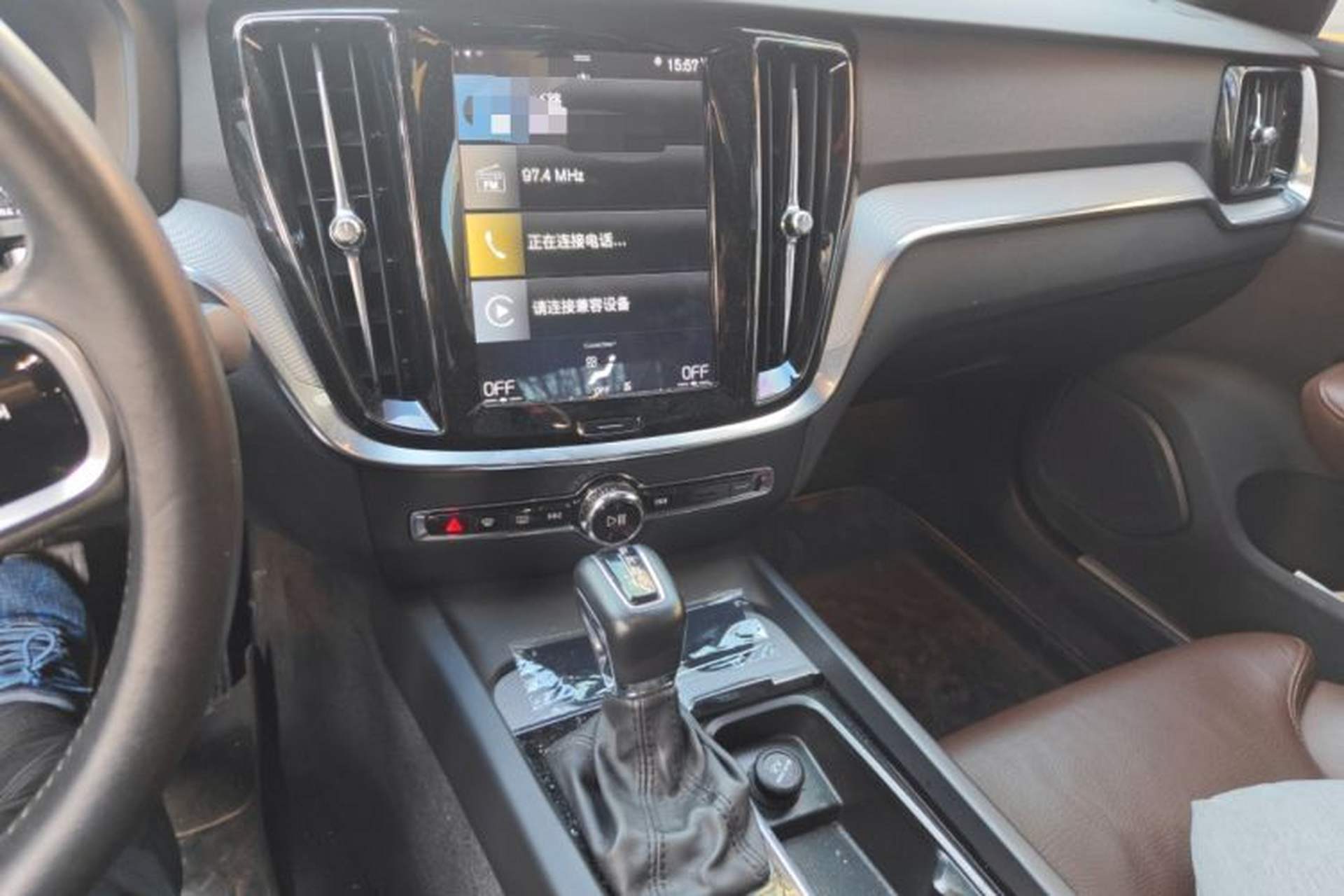 Used Volvo S60 2020 T4 Zhiyi Luxury Edition Audio And AC Panel