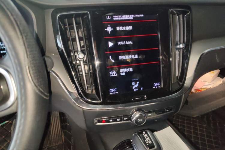 Used Volvo S60 2020 T4 Zhiyi Luxury Edition Audio And AC Panel