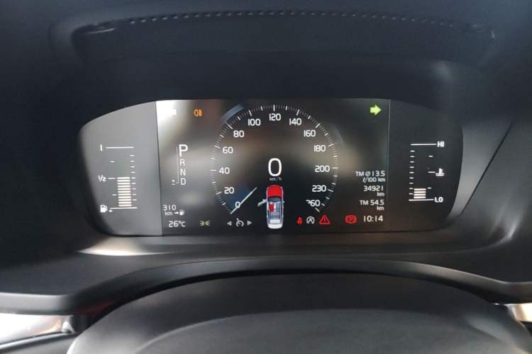 Used Volvo S60 2020 T4 Zhiyi Luxury Edition Instrument Cluster