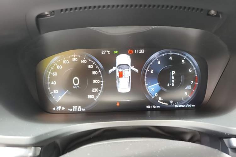 Used Volvo S60 2020 T4 Zhiyuan Sport Edition Instrument Cluster