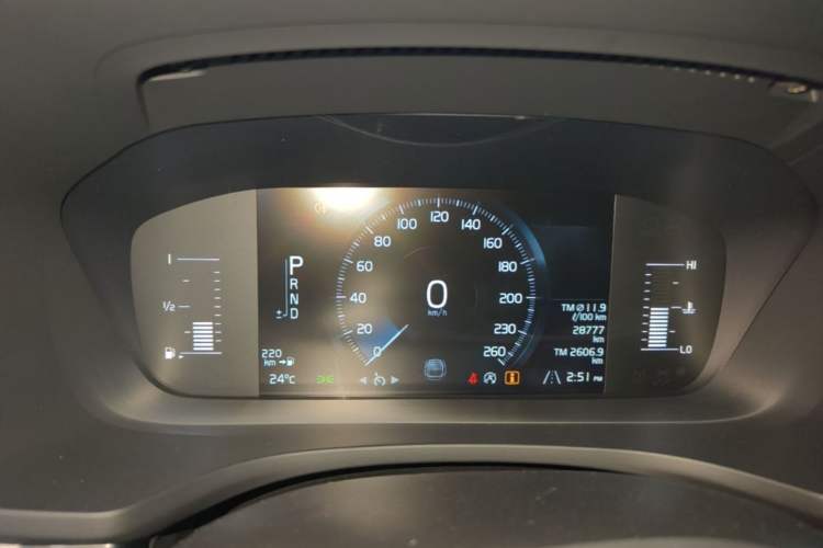 Used Volvo S60 2020 T4 Zhiyi Luxury Edition Instrument Cluster