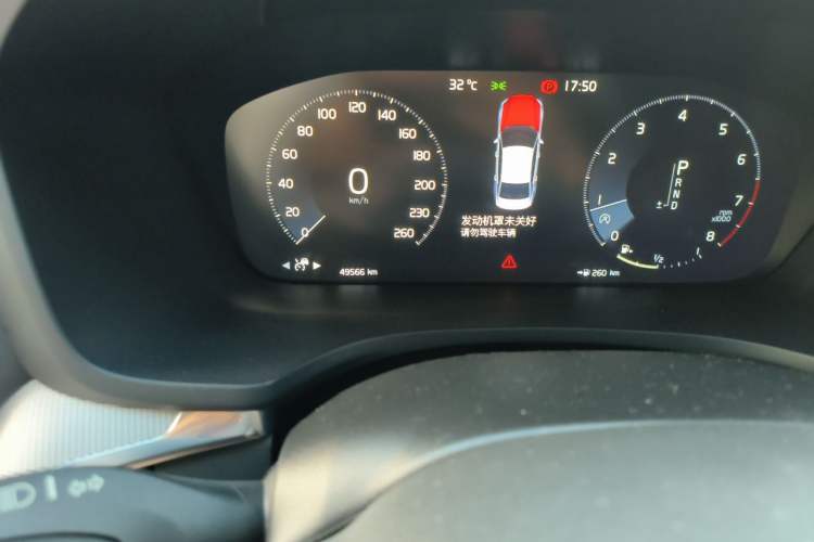 Used Volvo S60 2020 T4 Zhiyuan Luxury Edition Odometer Close Up