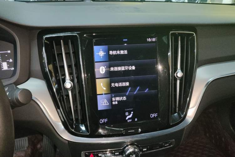 Used Volvo S60 2021 T4 Zhiyi Luxury Edition Audio And AC Panel