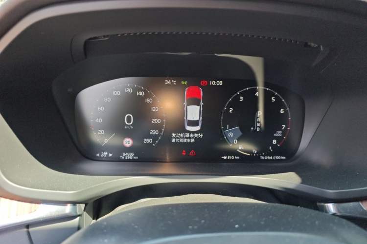 Used Volvo S60 2021 T4 Zhiyuan Luxury Edition Instrument Cluster