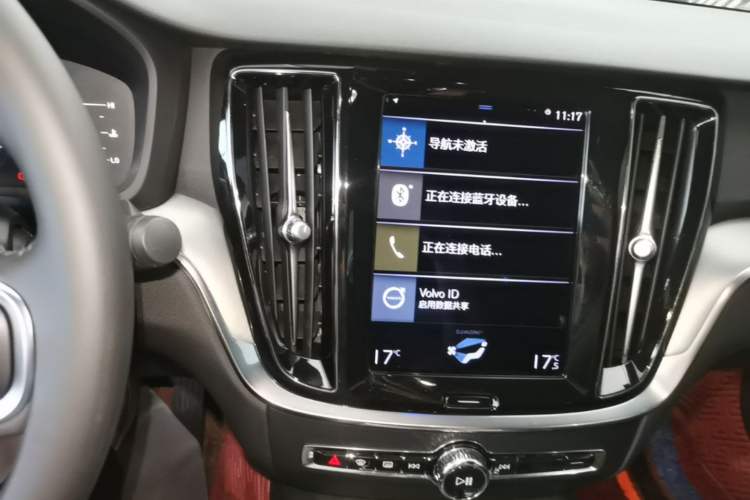Used Volvo S60 2021 T4 Zhiyi Luxury Edition Audio And AC Panel