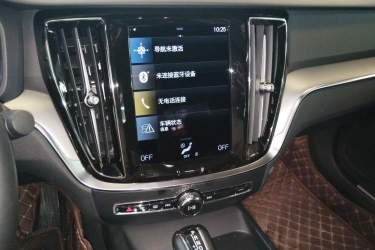 Used Volvo S60 2021 T4 Zhiyi Luxury Edition Audio And AC Panel