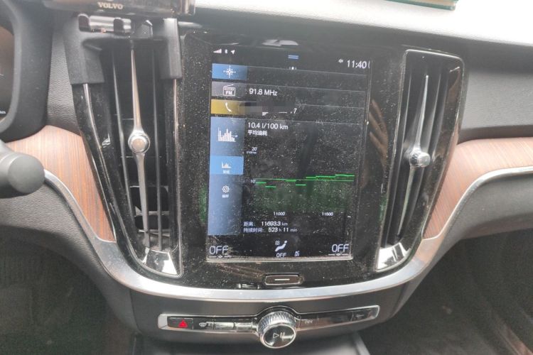 Used Volvo S60 2021 T4 Zhiyuan Luxury Edition Audio And AC Panel