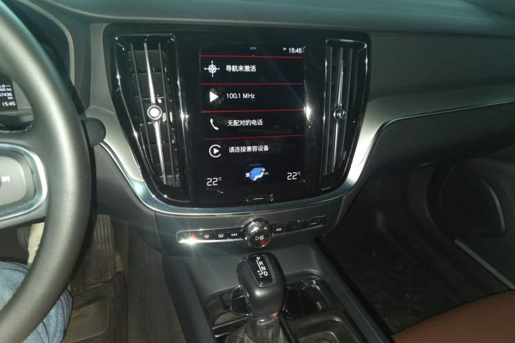 Used Volvo S60 2021 T4 Zhiyi Luxury Edition Audio And AC Panel