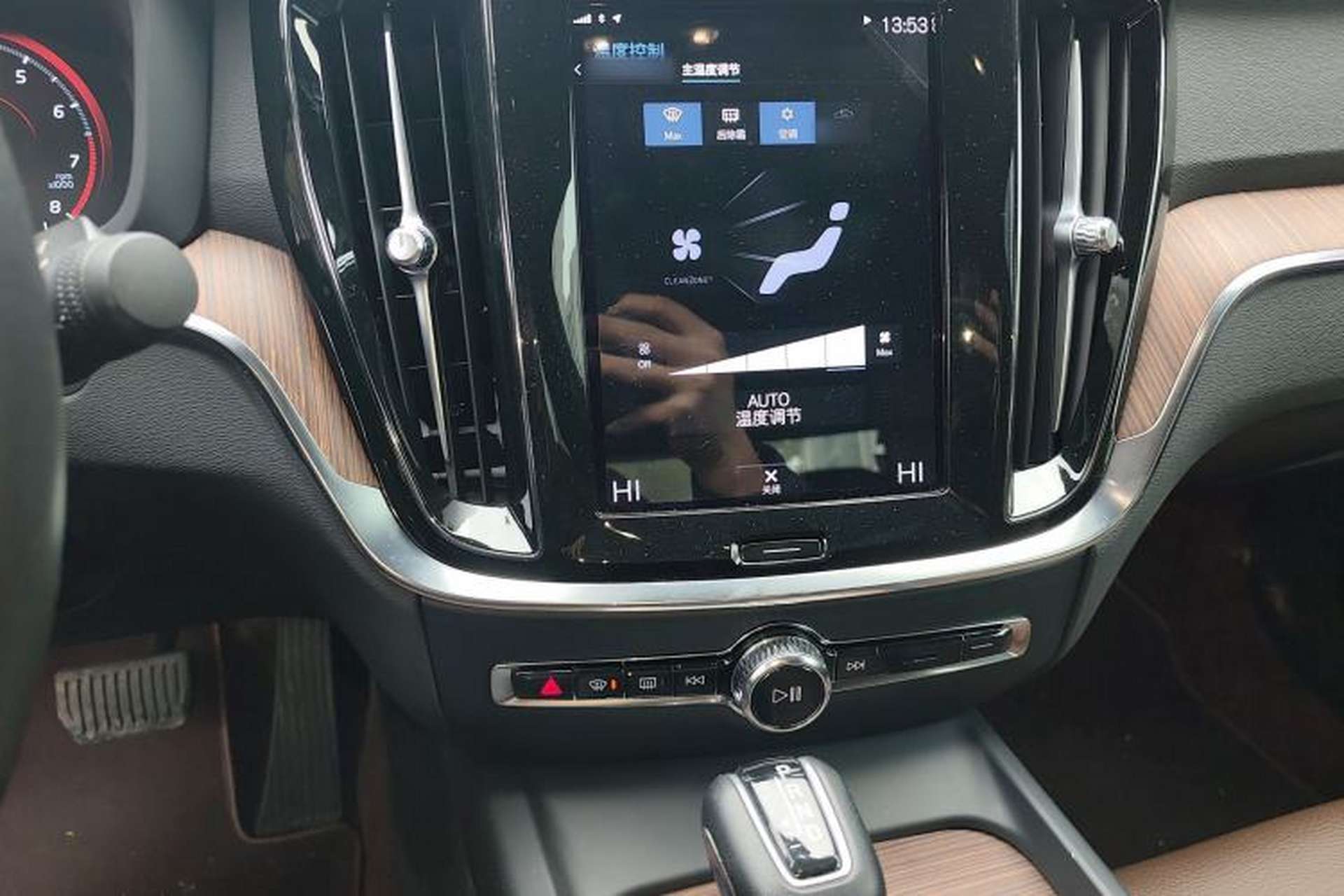 Used Volvo S60 2021 T4 Zhiyuan Luxury Edition Audio And AC Panel
