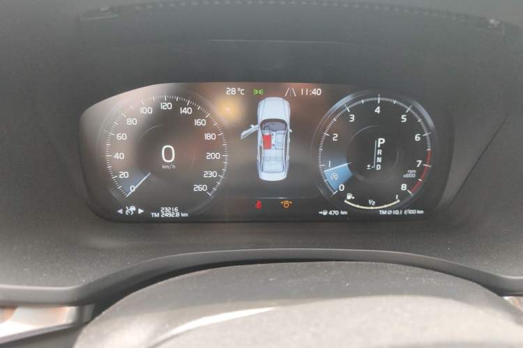 Used Volvo S60 2021 T4 Zhiyuan Luxury Edition Instrument Cluster