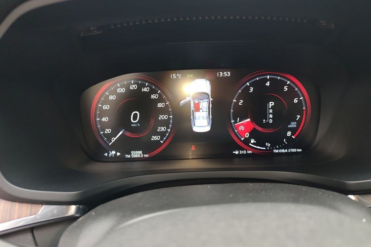 Used Volvo S60 2021 T4 Zhiyuan Luxury Edition Instrument Cluster