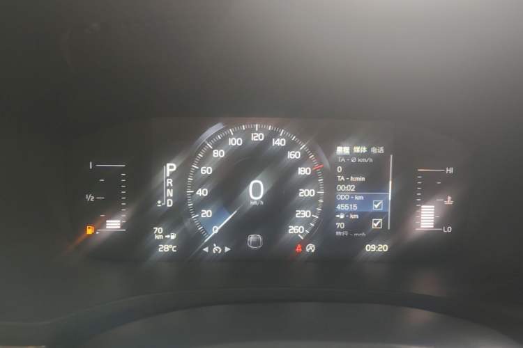 Used Volvo S60 2021 T4 Zhiyi Luxury Edition Instrument Cluster