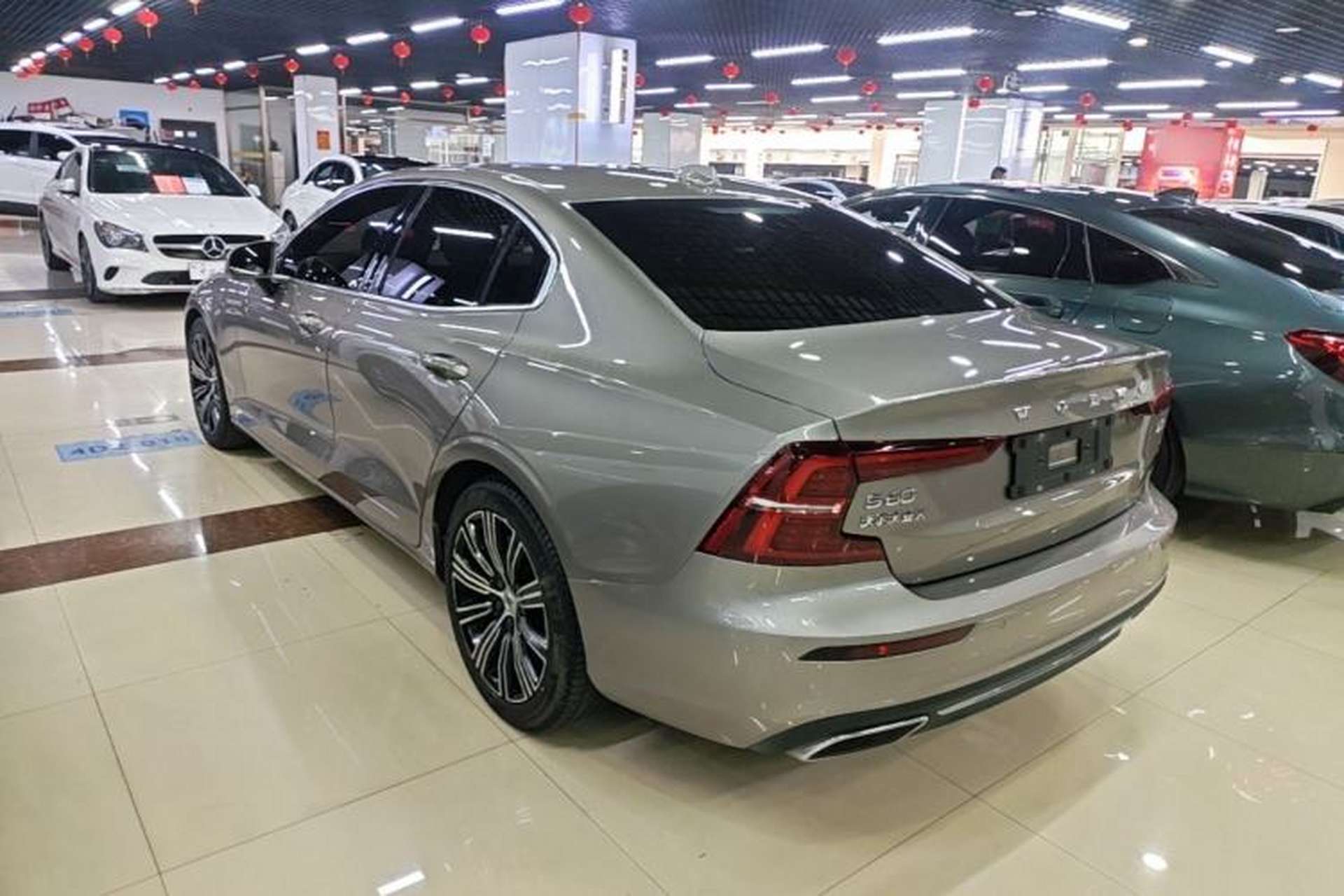 Used Volvo S60 2021 T4 Zhiyuan Luxury Edition Rear Left 45 Deg