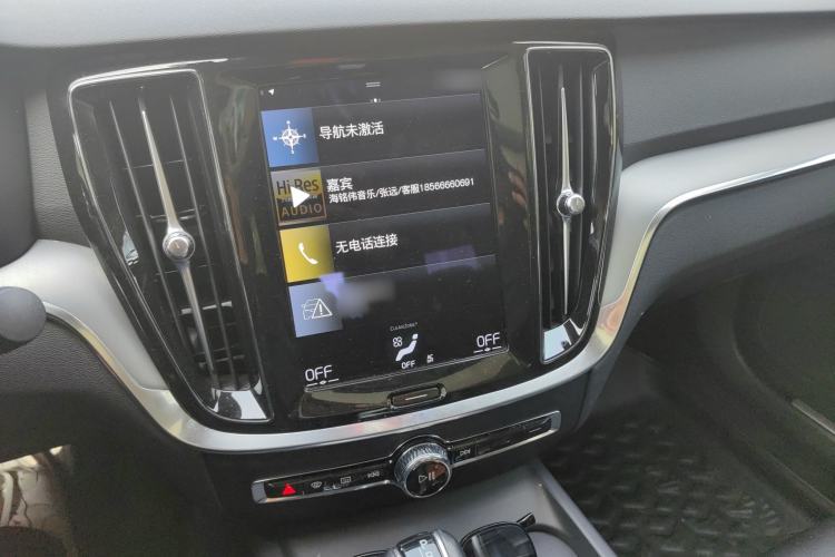 Used Volvo S60 2021 T4 Zhiyi Luxury Edition Audio And AC Panel