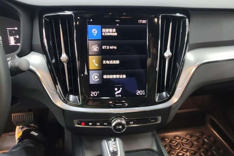 Used Volvo S60 2021 T4 Zhiyi Luxury Edition Audio And AC Panel
