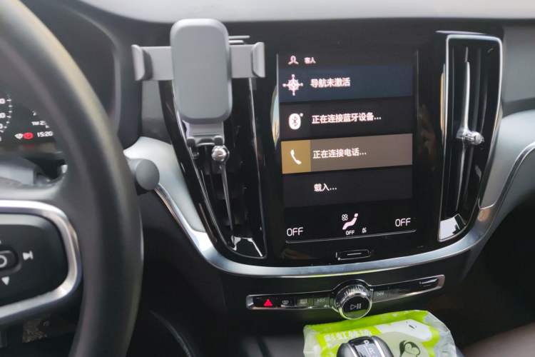 Used Volvo S60 2021 T4 Zhiyi Luxury Edition Audio And AC Panel
