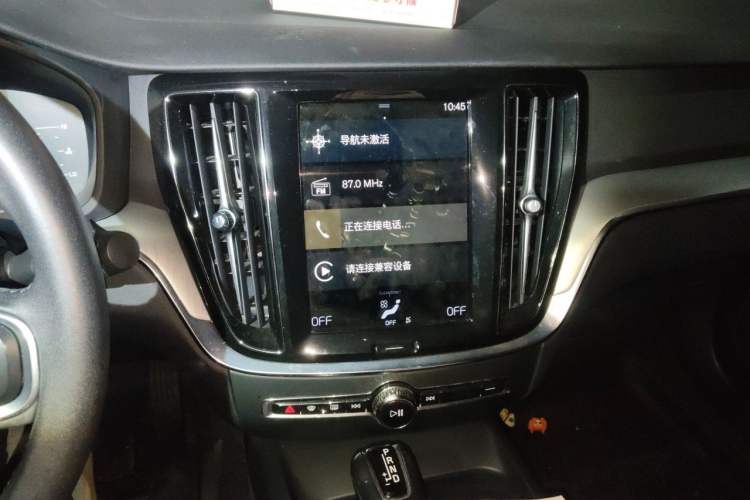 Used Volvo S60 2021 T4 Zhiyi Luxury Edition Audio And AC Panel