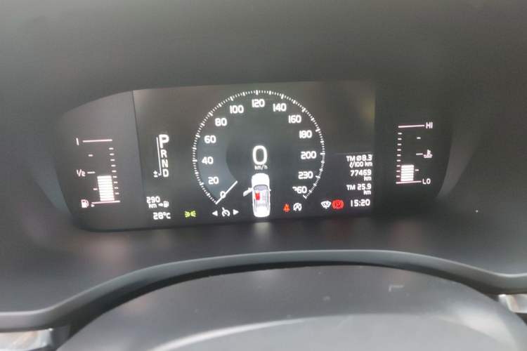 Used Volvo S60 2021 T4 Zhiyi Luxury Edition Instrument Cluster