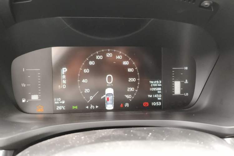 Used Volvo S60 2021 T4 Zhiyi Luxury Edition Instrument Cluster