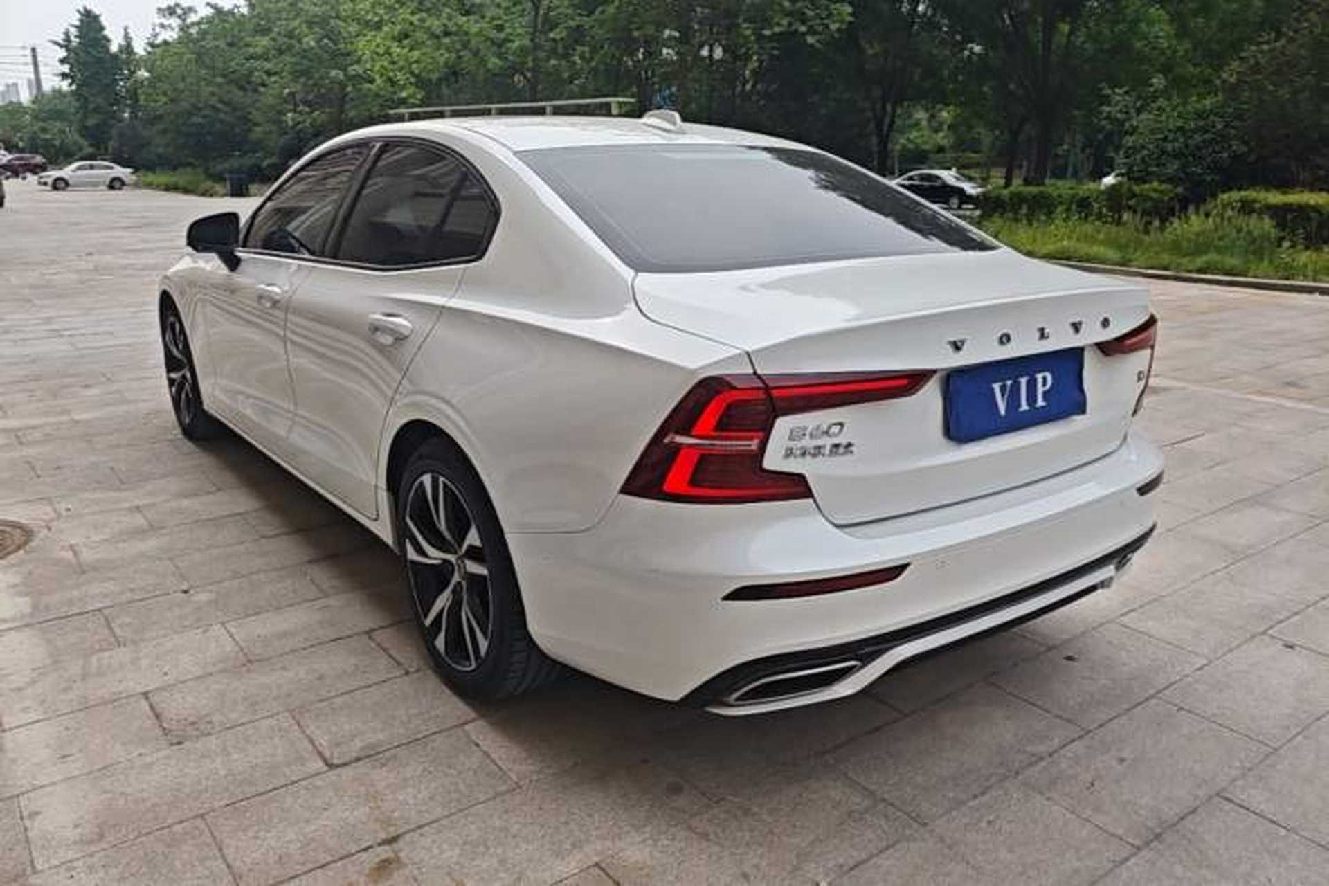 Used Volvo S60 2021 T4 Zhiyuan Sport Edition Rear Left 45 Deg