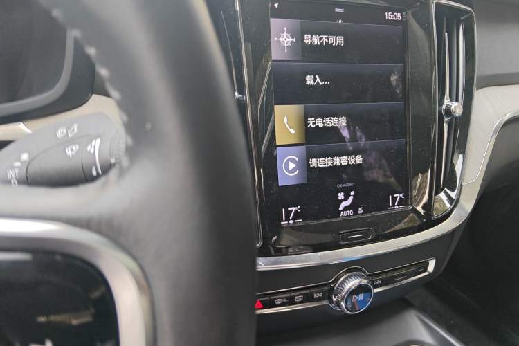 Used Volvo S60 2022 B4 Zhiyuan Luxury Edition Audio And AC Panel