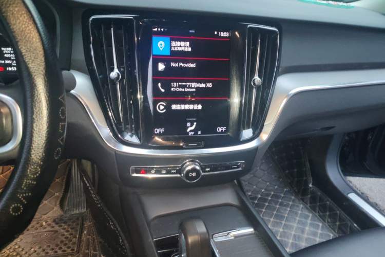 Used Volvo S60 2022 B4 Zhiyi Luxury Edition Audio And AC Panel