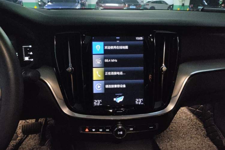 Used Volvo S60 2022 B4 Zhiyi Luxury Edition Audio And AC Panel