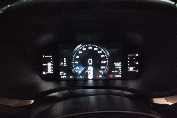 Used Volvo S60 2022 B4 Zhiyi Luxury Edition Instrument Cluster