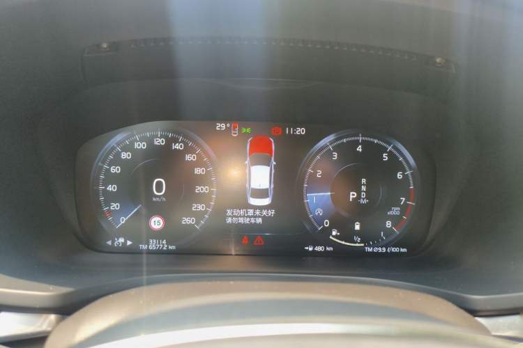Used Volvo S60 2022 B4 Zhiyuan Luxury Edition Instrument Cluster