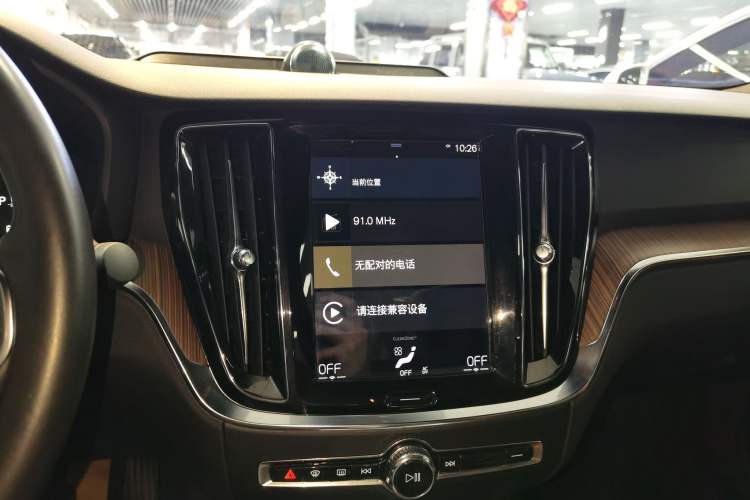 Used Volvo S60 2022 B4 Zhiyuan Luxury Edition Audio And AC Panel