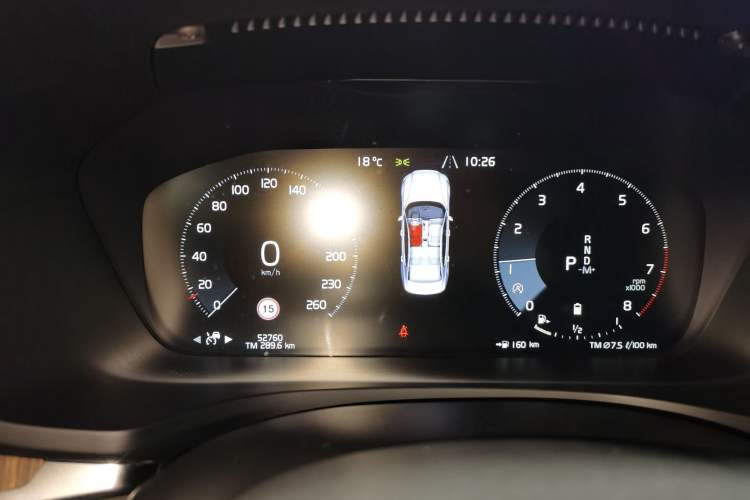 Used Volvo S60 2022 B4 Zhiyuan Luxury Edition Instrument Cluster