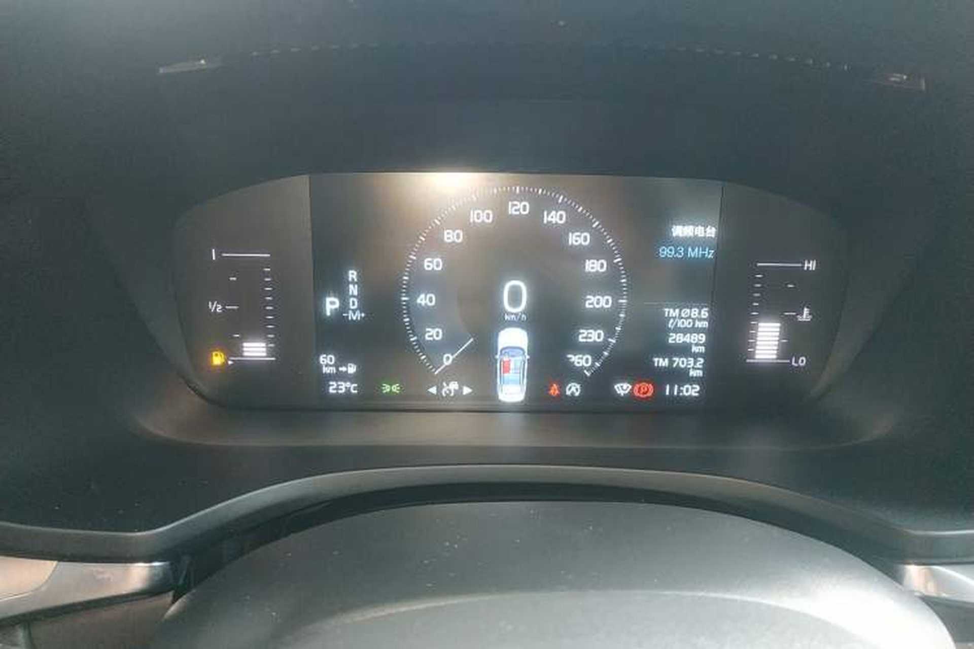 Used Volvo S60 2022 B4 Zhiyi Luxury Edition Instrument Cluster