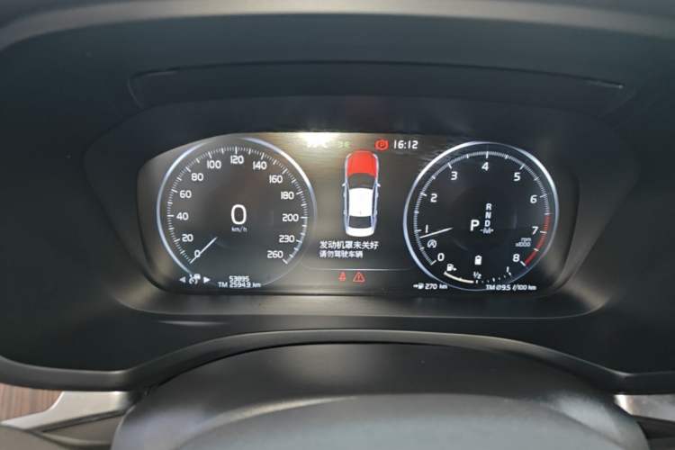 Used Volvo S60 2022 B4 Zhiyuan Luxury Edition Instrument Cluster