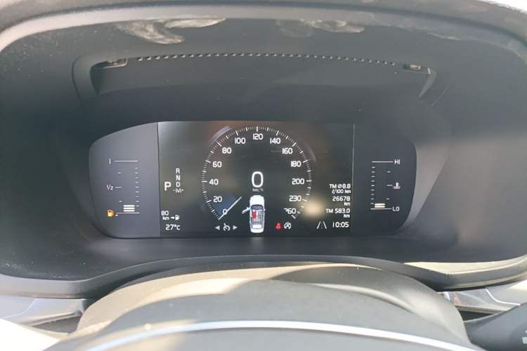 Used Volvo S60 2022 B4 Zhiyi Luxury Edition Instrument Cluster