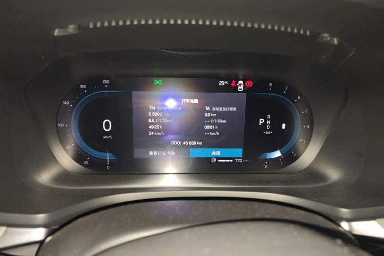Used Volvo S60 2023 B4 Zhiyi Luxury Edition Instrument Cluster