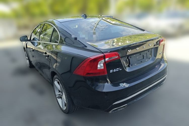Used Volvo S60 New Energy 2015 S60L E-Drive Hybrid T6 Smart Edition Rear Left 45 Deg