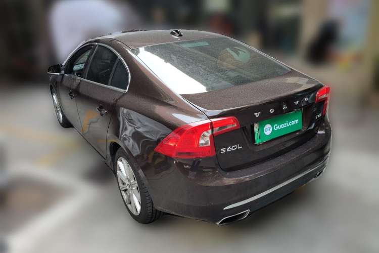 Used Volvo S60 New Energy 2015 S60L E-Drive Hybrid T6 Smart Drive Edition Rear Left 45 Deg