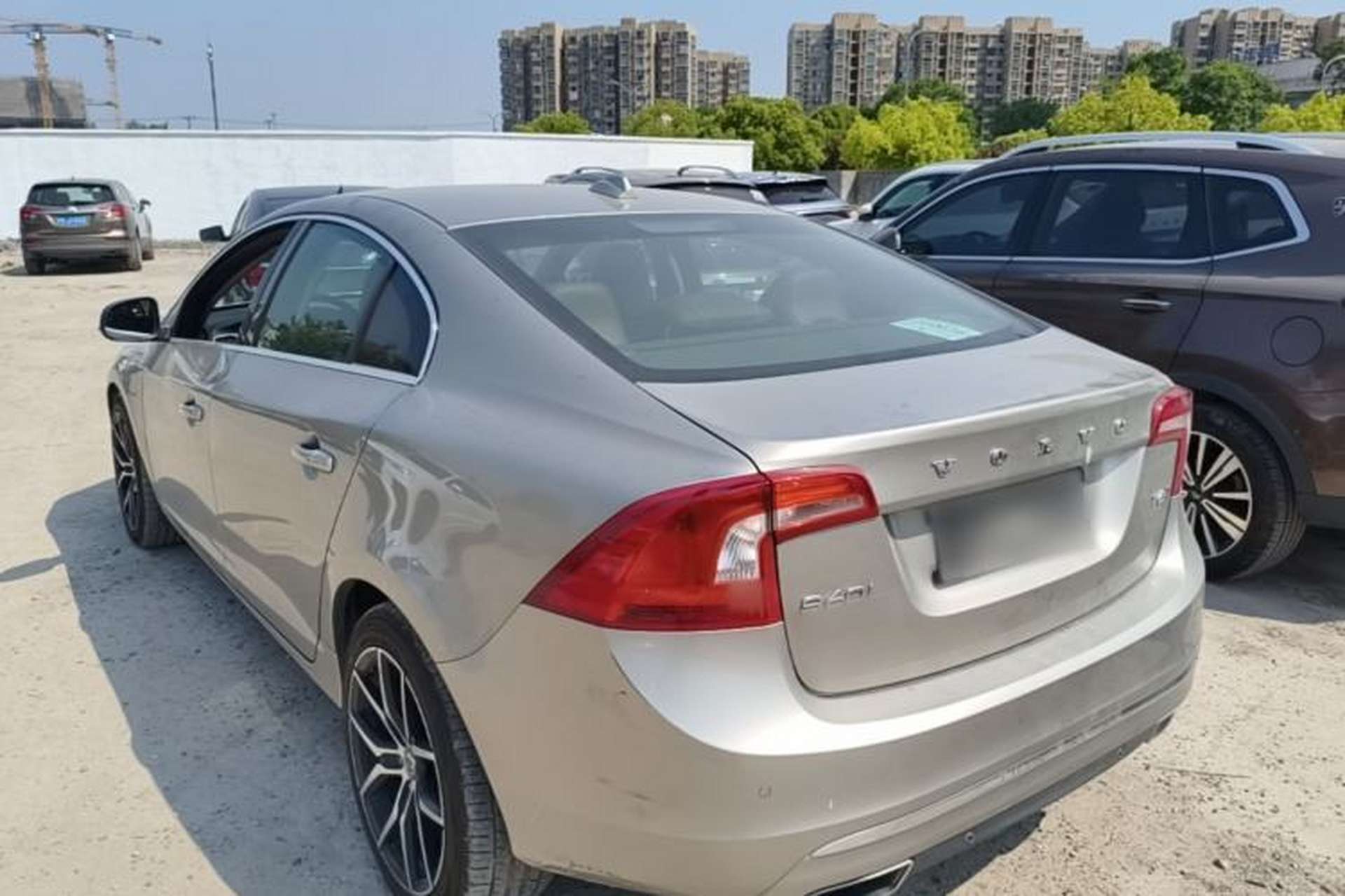 Used Volvo S60 New Energy 2015 S60L E-Drive Hybrid T6 Smart Drive Edition Rear Left 45 Deg