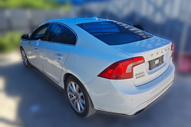 Used Volvo S60 New Energy 2015 S60L E-Drive Hybrid T6 Smart Edition Rear Left 45 Deg