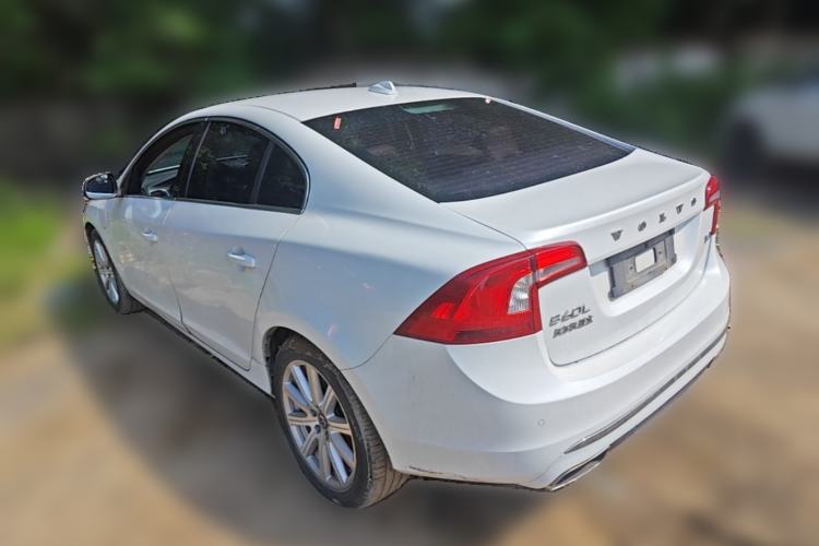 Used Volvo S60 New Energy 2015 S60L E-Drive Hybrid T6 Smart Edition Rear Left 45 Deg