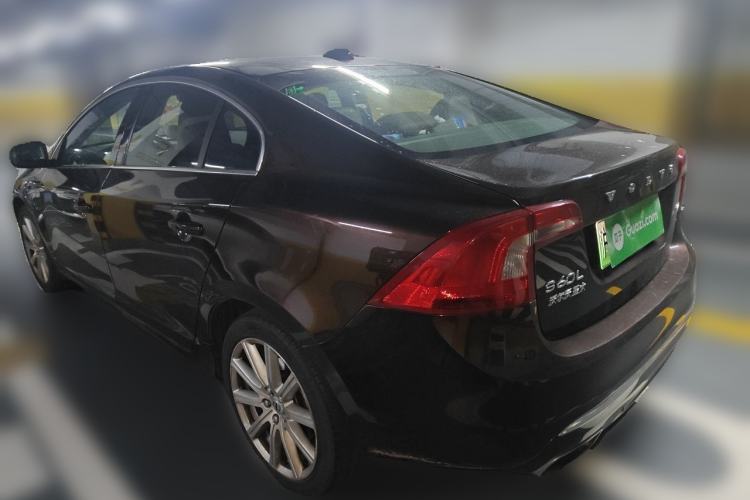 Used Volvo S60 New Energy 2018 S60L E-Drive Hybrid T6 Progressive Edition Rear Left 45 Deg