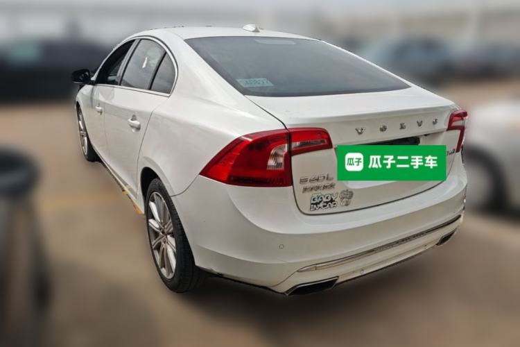 Used Volvo S60 New Energy 2018 S60L E-Drive Hybrid T6 Progressive Edition Rear Left 45 Deg