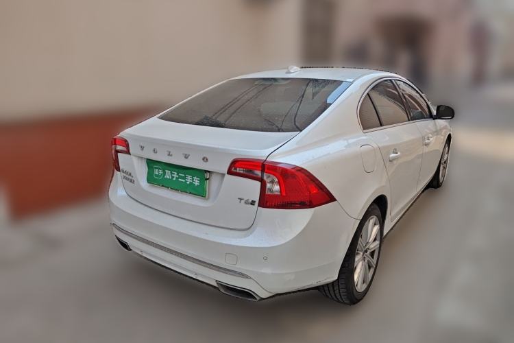 Used Volvo S60 New Energy 2018 S60L E-Drive Hybrid T6 Progressive Edition Rear Right 45 Deg